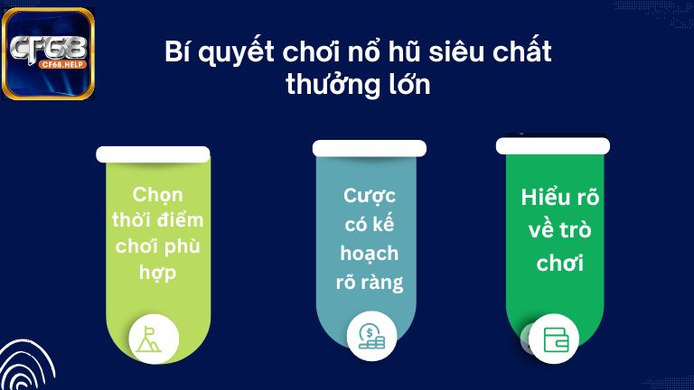 Bí quyết chơi nổ hũ siêu chất thưởng lớn từ cao thủ