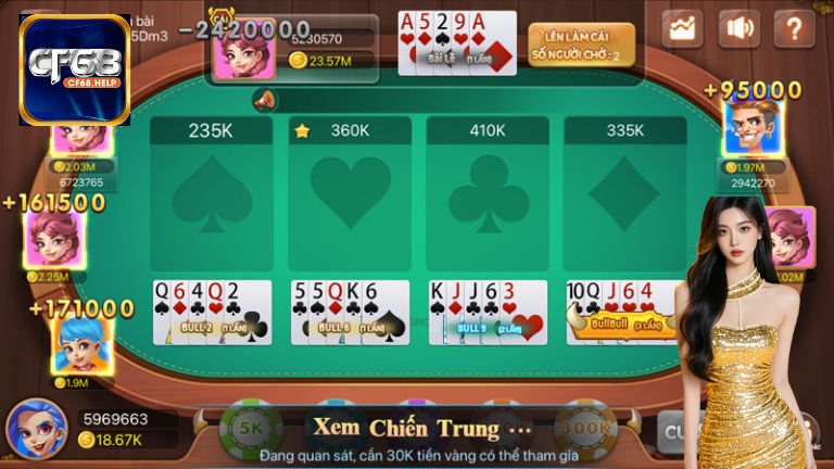 Bull Bull là trò chơi thuộc thể loại game bài khá hấp dẫn