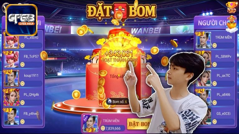 Khám phá các điểm ấn tượng của Bom Lì Xì CF68