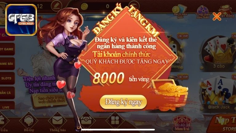 Khuyến mãi CF68 đa dạng các chương trình, chiều lòng mọi hội viên