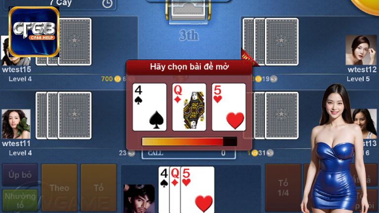 Luật chơi Xì Phé CF68 khá đơn giản