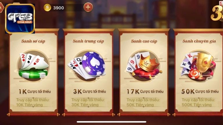 Mỗi cược thủ nên lựa chọn game bài phù hợp để tham gia